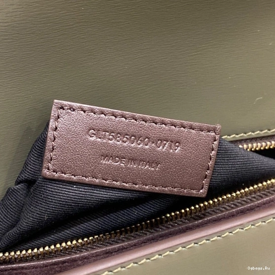 LOULOU LEATHER IN YSL CARRE SATCHEL SMOOTH 0731